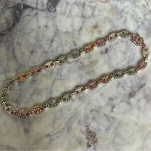 Colorful Chain Link Necklace